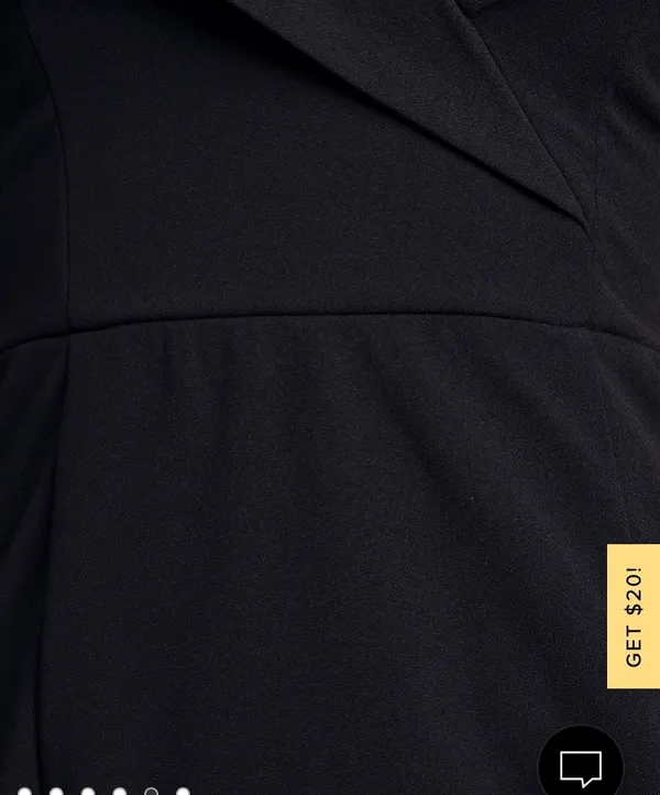 Lulus Off The Shoulder Black Dress - Image 5