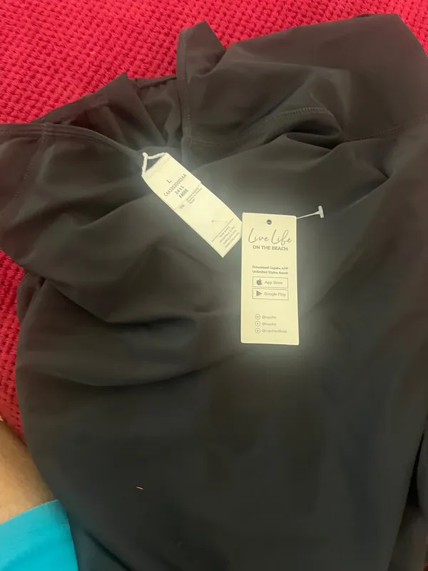 Live a Little Women's One Piece Short Sleeve Black Rash Guard Surfing... - Image 9