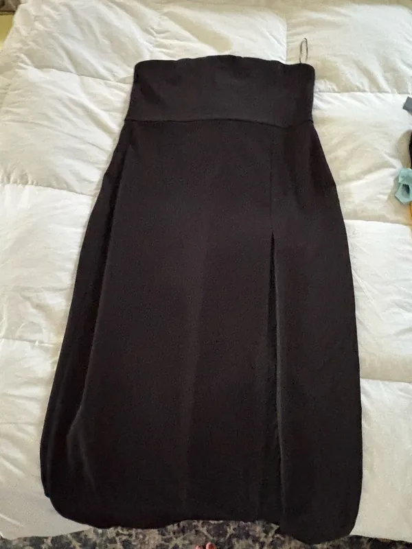 Meshki Strapless Dress Black - Image 2