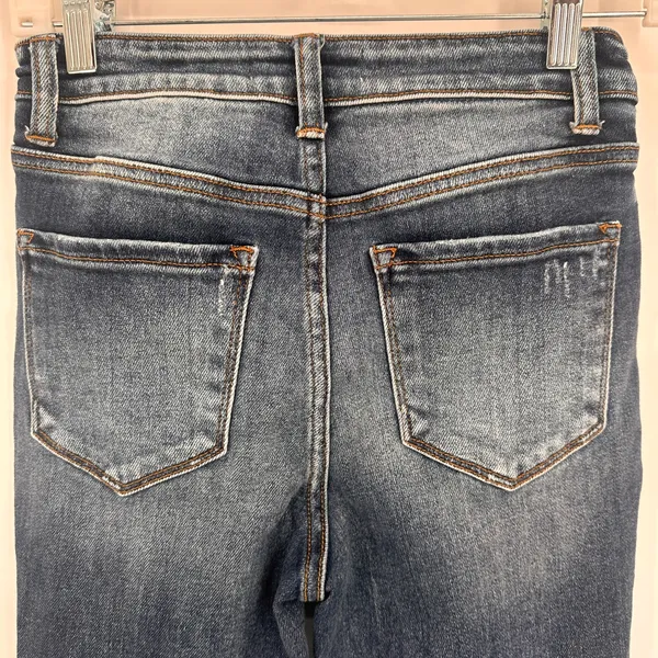 Vervet Blue Women's Distressed Hayley High Rise Skinny Jeans Size 27 - Image 4