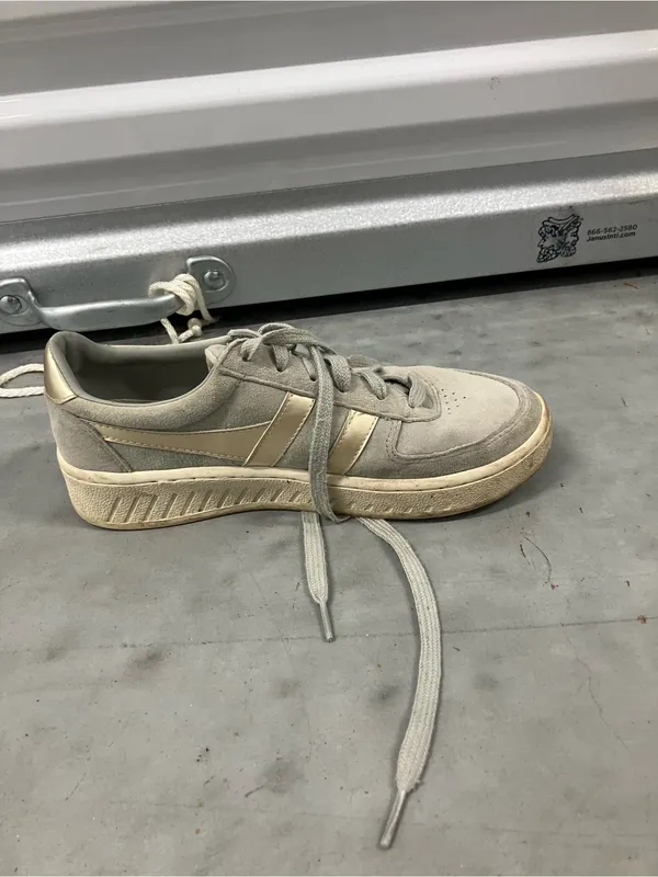 Gola size 8 Grandslam Sneakers White - Image 6