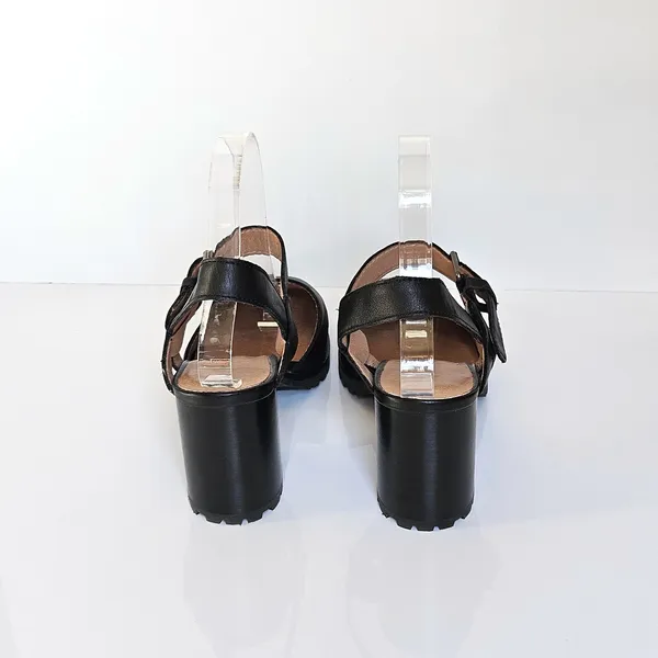Madewell The Claudie Heeled Lugsole Mary Jane in Leather Size 8 - Image 8