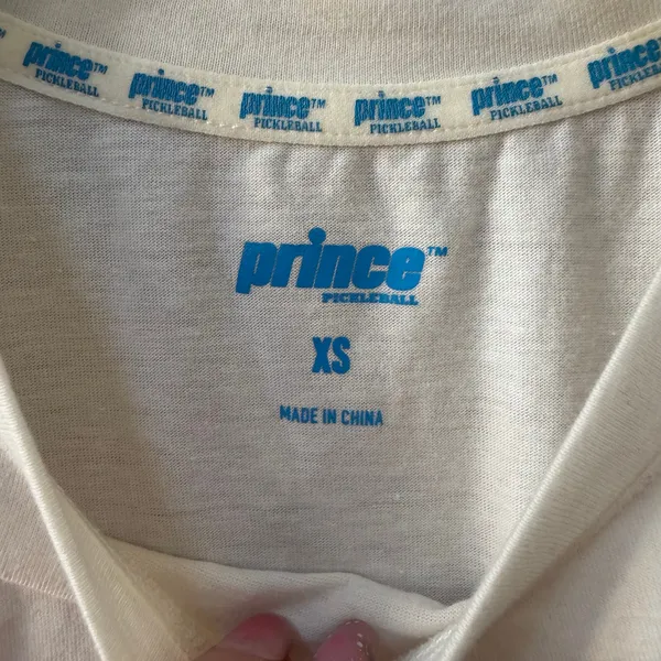 Prince Pickleball Cropped Boxy Tee Size XS Graphic Soft Womens NWOT - Image 3