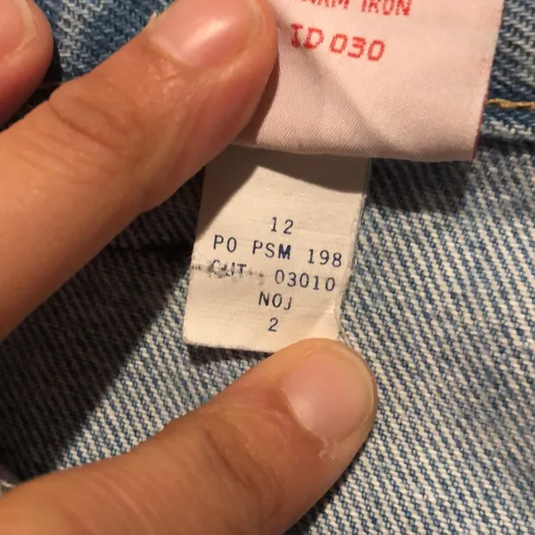 P.S. Gitano Vintage 80s Light Wash High Waisted Jeans - Image 7
