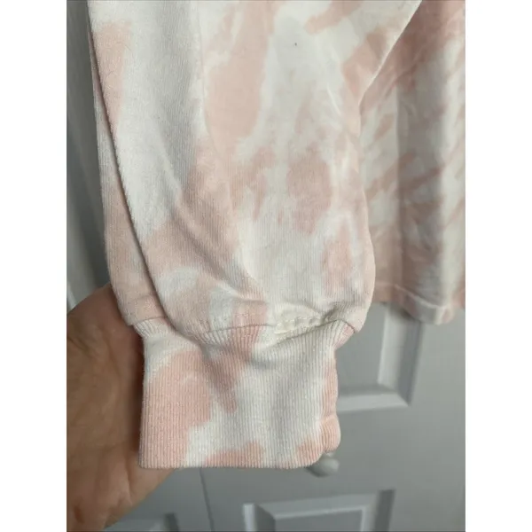 Disney Spirit Jersey Walt Disney World Womens XS Pink Tie Dye Glitter Logo Shirt - Image 5