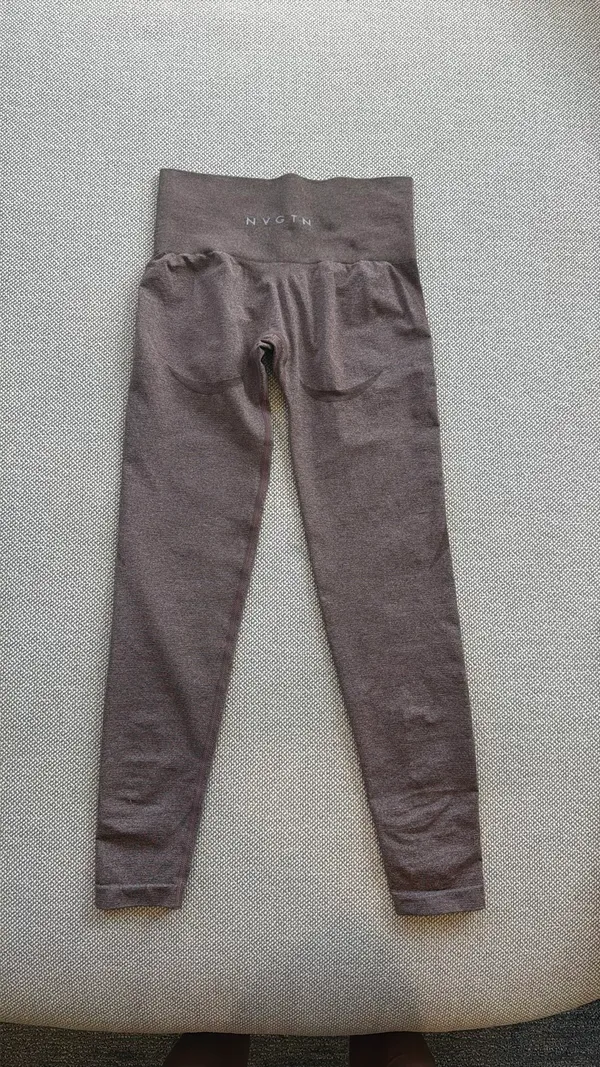 NVGTN Seamless Leggings Contour brown - Image 2
