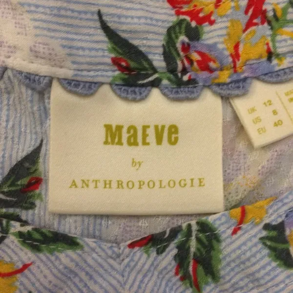 Maeve Anthropologie boswell balloon sleeve blouse 8 - Image 7
