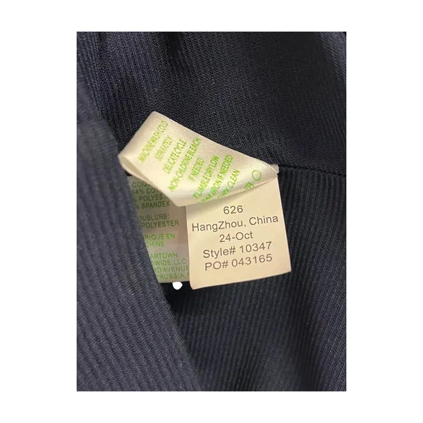 Lilly Pulitzer Charlena Dress Womens XS Blue Textured Shift Preppy Career Office - Image 7