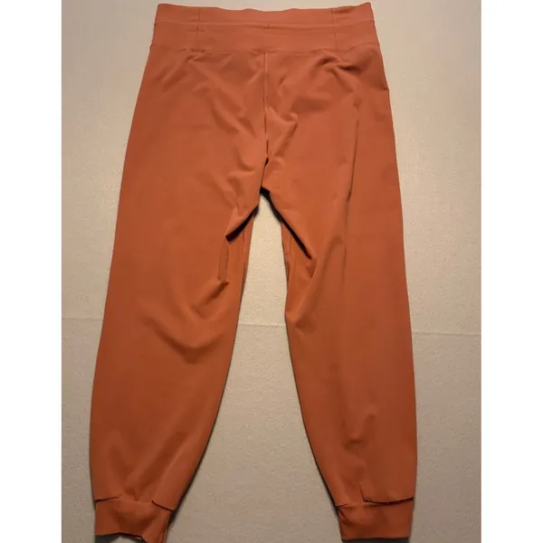Vuori Daily Jogger Sweatpants Leggings Yoga Pants Burnt Orange Stretch Women XL - Image 10