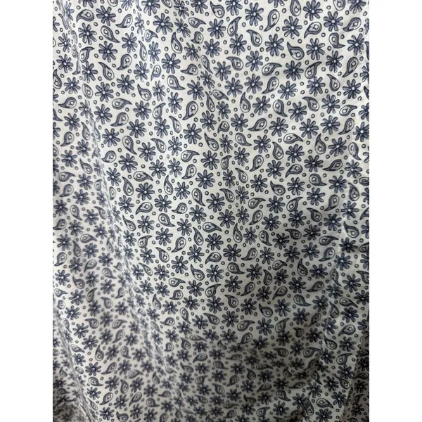 Reformation Adeline Byron Floral Paisley Short Sleeve Blouse Size Large - READ - Image 5