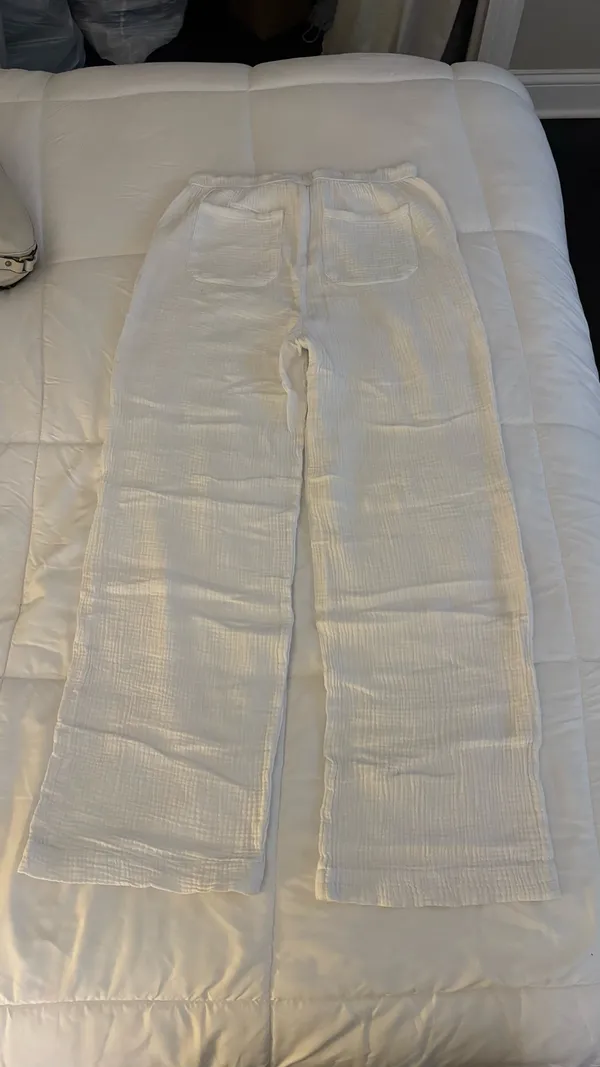 Splendid Linen Pants Wide-Leg - Image 2