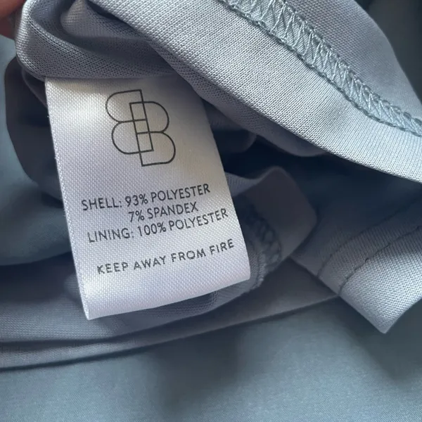 Baltic Born Silvery Blue A-Line Silky Dress - Image 8