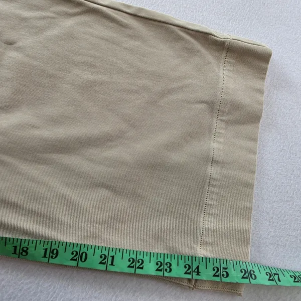 Spanx Stretch Twill Wide Leg Crop Pants Soft Sage‎ Beige 20312R Womens Large XL - Image 11