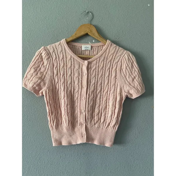 Wilfred Aritzia Fey Cardigan Top - Image 3