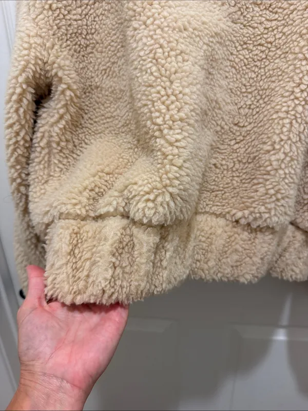 Thread + Supply Cream Cozy Sherpa Zip - Image 7