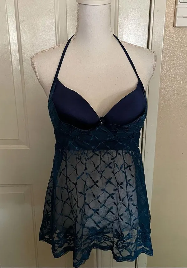Coquette Push Up Lace Baby Doll Top - Image 3