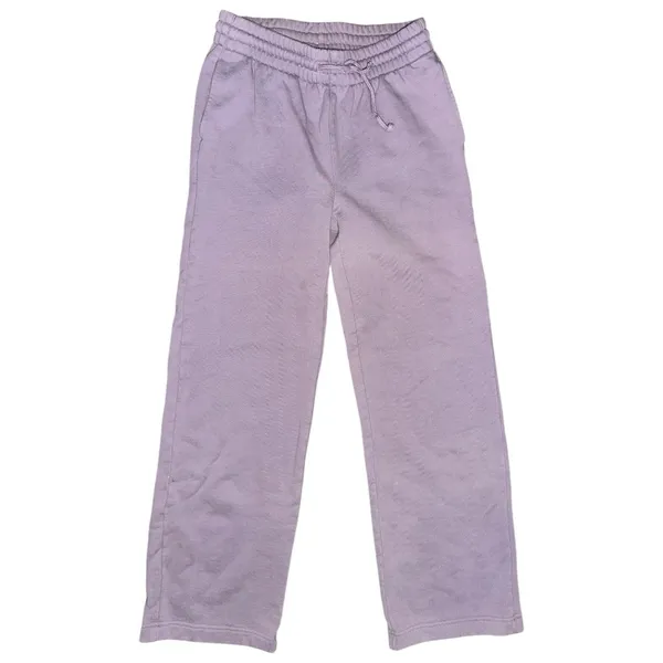 TNA ARITZIA Women’s Sz XS Lavender Purple Cozy Fleece Boyfriend Wide Sweatpants - Image 2