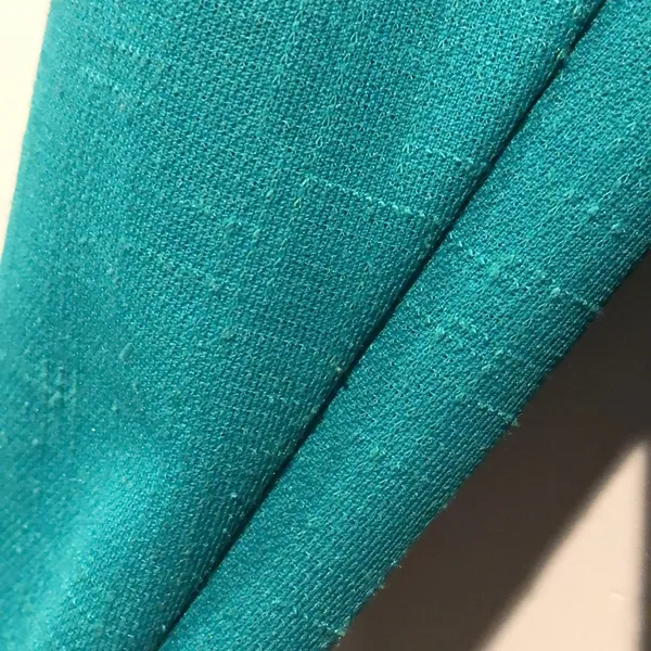 Pablo Collection Vintage Art Deco Teal Suit Jacket - Image 7