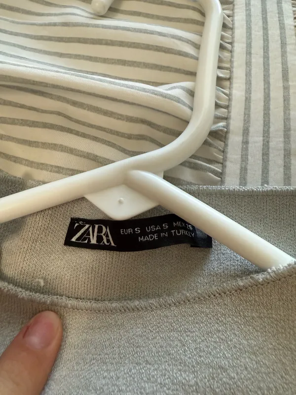 ZARA Dress Grey  - Image 4