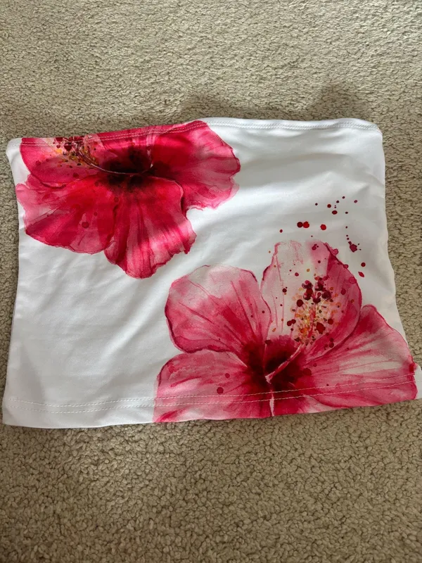 Edikted Flower Tube Top - Image 2