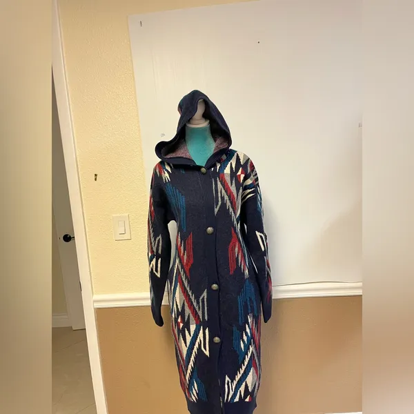 NWT Ariat Chimayo Hooded Duster Cardigan –‎ Size S - Image 10