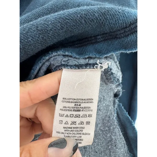 Free People Westeros Distressed Sweatshirt Size Small Bohemian Oversized - Image 7