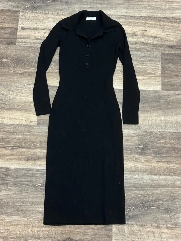 Aritzia Babaton Wolfgang Dress Black Collared Women’s XS - Image 2