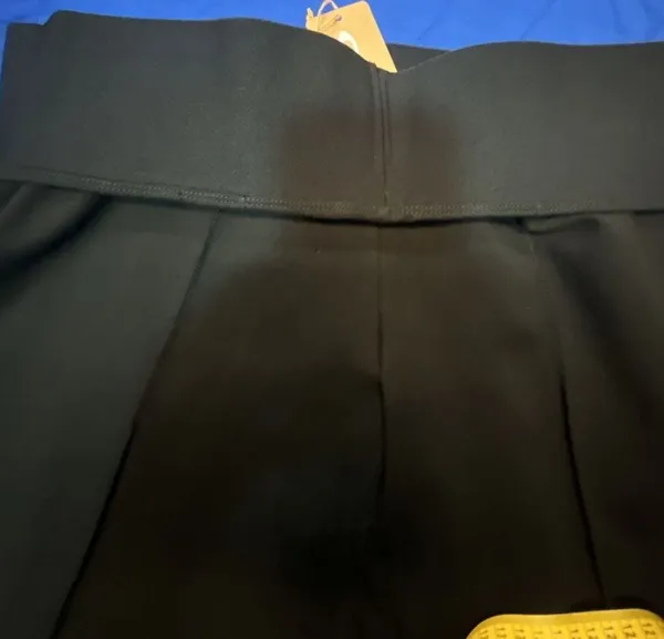 OGL Women's Black Wide Leg Pants Size L - Image 5