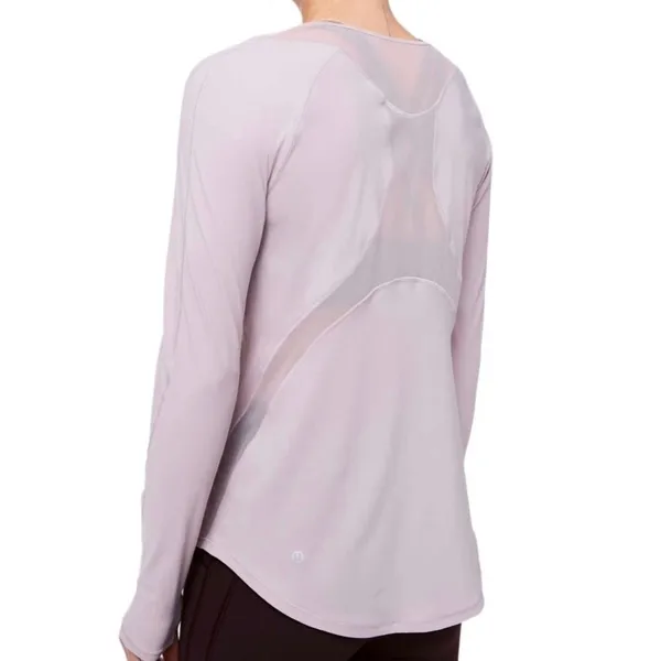 Size 6 Lululemon Sculpt Long Sleeve Powdered Mauve - Image 13