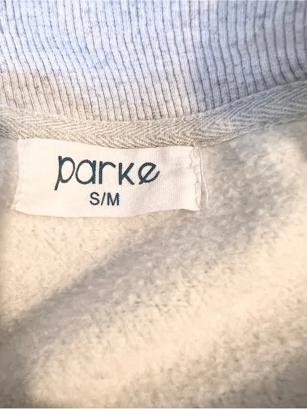 Parke Sweetheart Valentine’s Day Mockneck Sweatshirt Size Small - Image 4