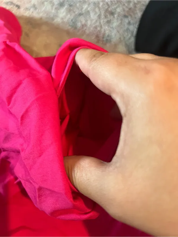 Daily Practice Hot Pink Babydoll Mini Dress Sleeveless Summer - Image 4