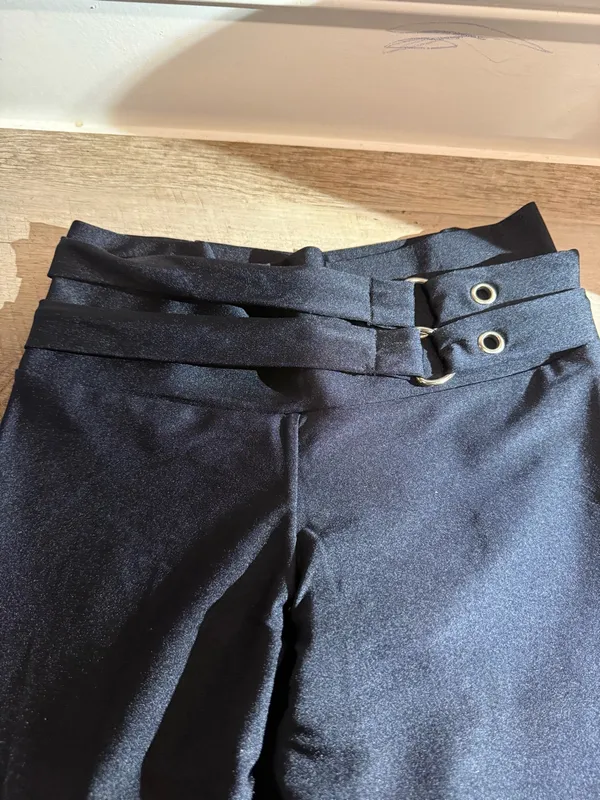 Black Colombian High-Waist Butt Lift Leggings Size M - Image 3
