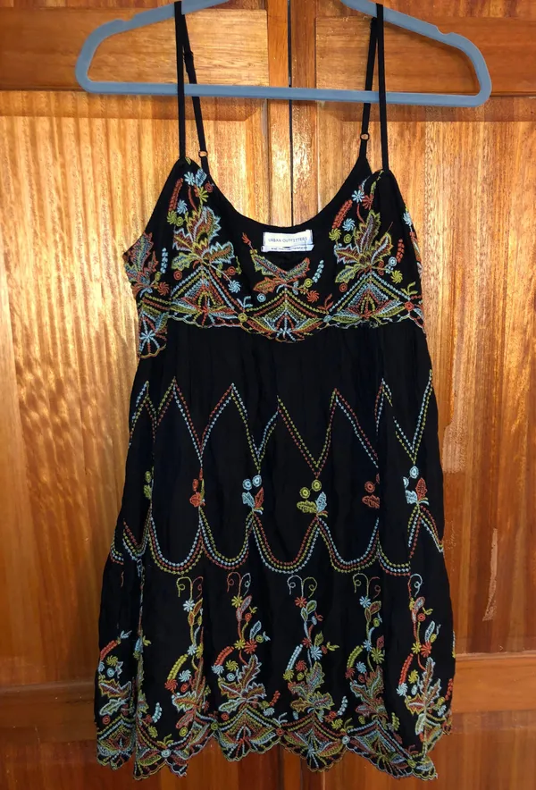 Urban Outfitters NWT Jamie Embroider Babydoll Dress - Medium - Image 5