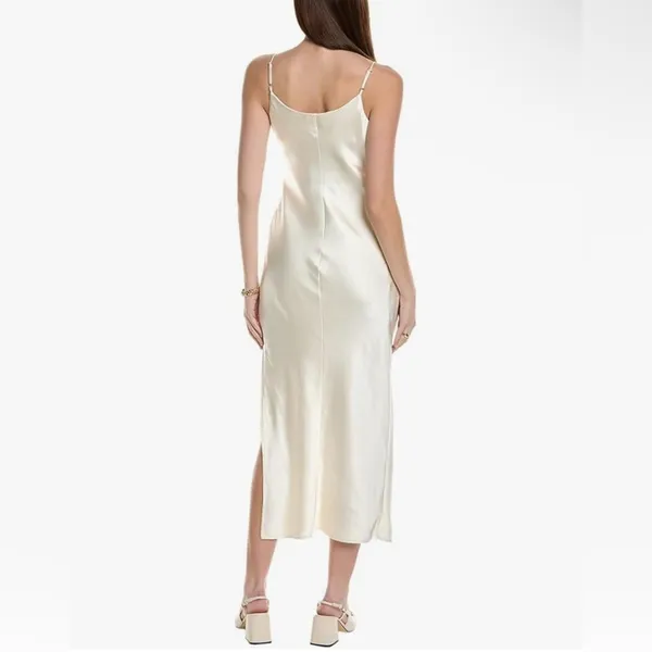 Kenneth Cole Women's Satin Cowl-Neck Maxi Slip Dress - Image 4