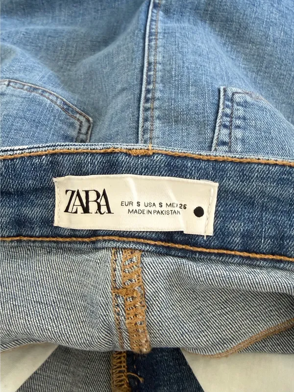 Zara denim skirt  - Image 4