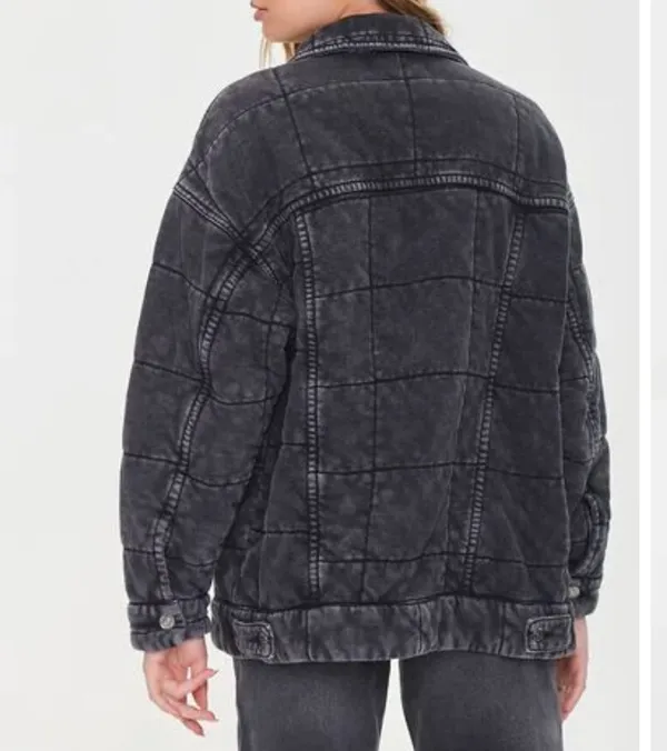 Quilted Bomber Jacket - Image 2