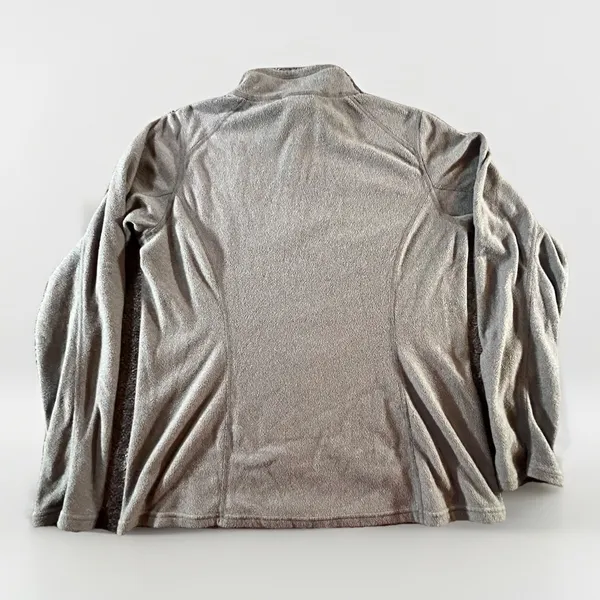 The North Face Women's‎ TKA 100 Glacier Fleece Gray ¼ Zip Pullover M Lightweight - Image 2