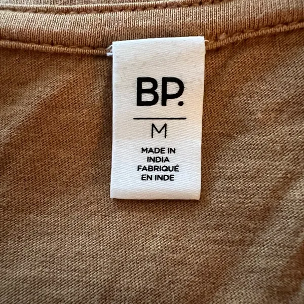 BP Tan Dolman Sleeve Oversized Crop Top - Image 2