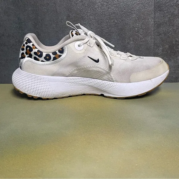 Nike React Escape Run White Leopard Women's Running Shoes Size 7M - Image 9
