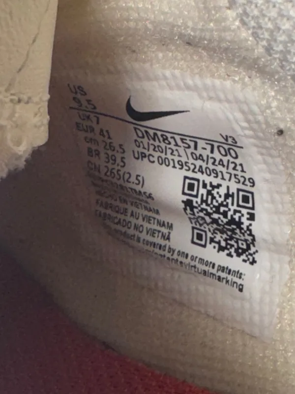 Nike Air Force 1 Shadow Cashmere-Orange Chalk Sisterhood - Image 7