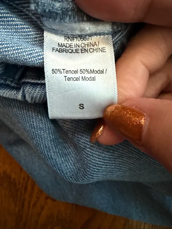 YFB Young Fabulous & Broke Wide Leg Tencel Modal Jeans Size S - Image 6