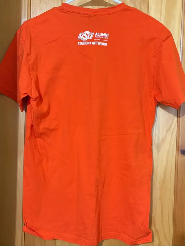 Oklahoma State Cowboys T-Shirt Size M Orange Pistol Pete Graphic NWT - Image 4