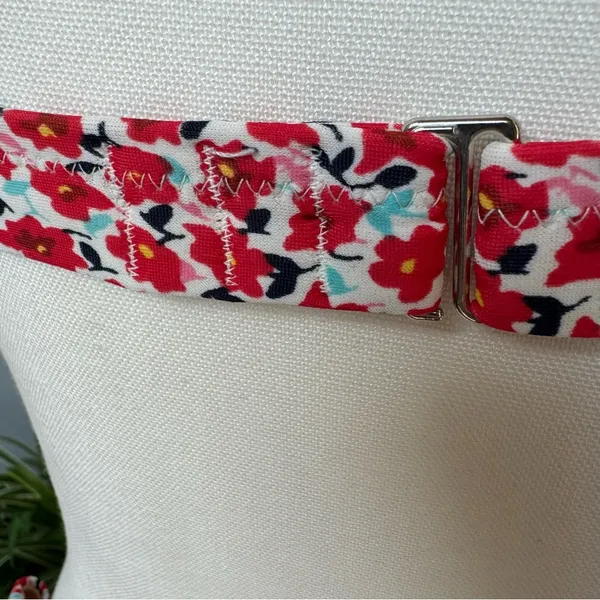 J. Crew Floral Print Bikini High Waist‎ Bottoms & Ruffle on Top Bottom-XS Top-M - Image 5