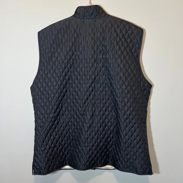 Gear For Sports Iowa Hawkeyes Quilted Vest Black Women's XL Snap Front NCAA Logo - Image 8