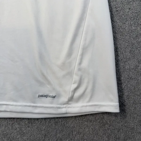Patagonia Capilene Silkweight Baselayer T-Shirt Women's Medium White - Image 2