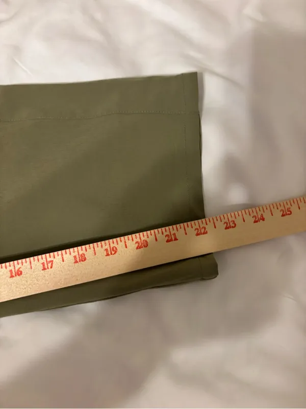 Orvis Women’s Large Olive Green Stretch Pull On Ankle Pants - Image 5