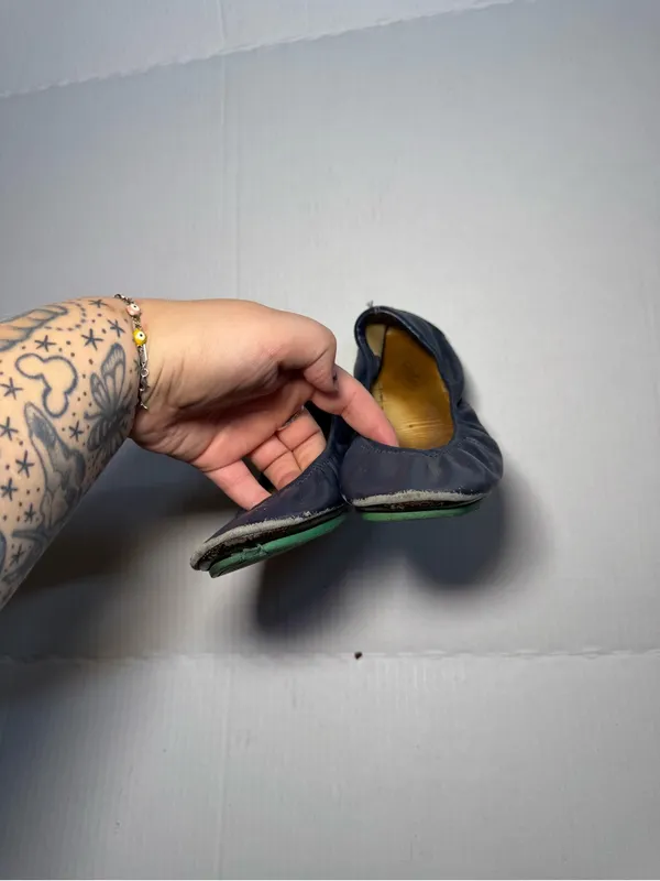 Tieks Ballet Flats in Navy - Image 2
