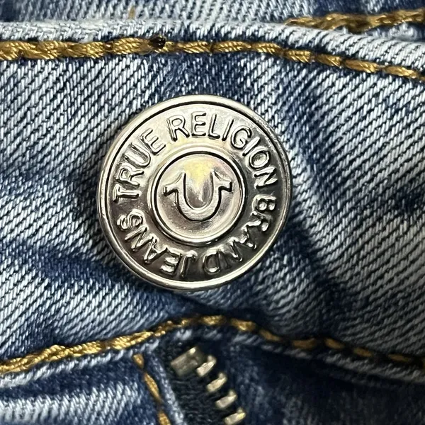 True Religion Women's Becca Mid Rise Bootcut Jean Size‎ 31 Western 90's Y2K - Image 9