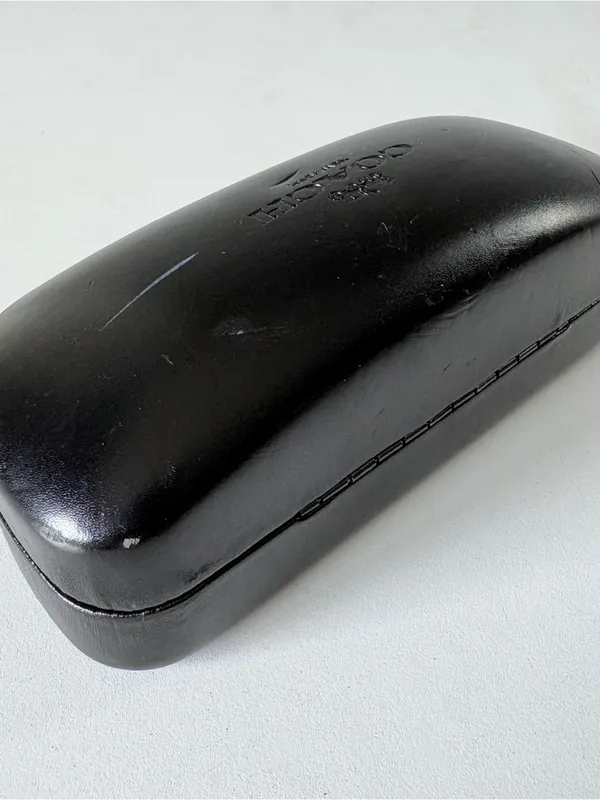 Coach New York Black Clamshell Sunglasses Case Hard Shell Eyeglass Cases - Image 4