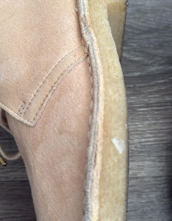 Clarks Tan Ankle Boots 7 Lace Up leather booties - Image 10